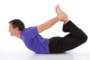 Prostatit için Yoga asana